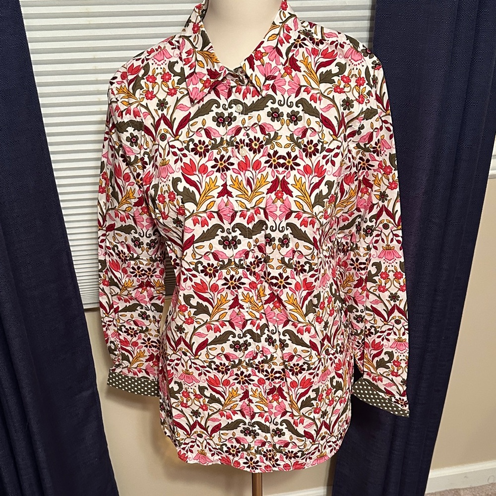Talbots Floral Blouse - Multicolor